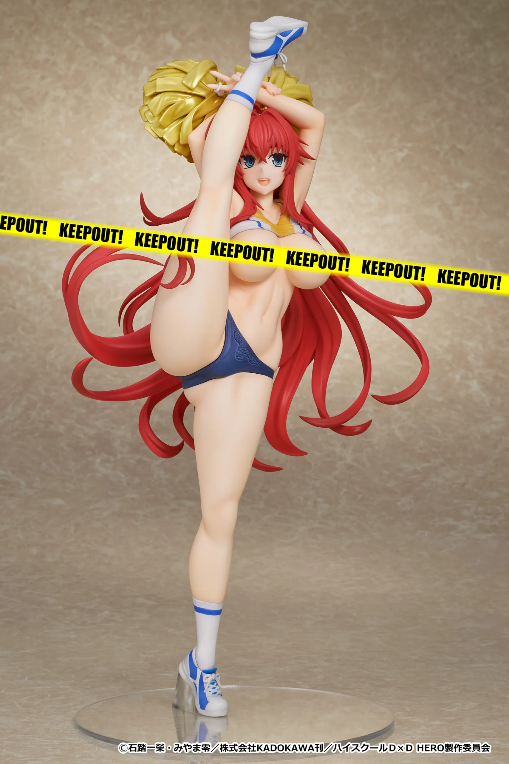 Figurine Rias Gremory Ver. Cheerleader de High School DxD HERO par MuseMolds